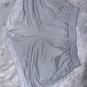 Champion Women's Light Gray Athletic Shorts